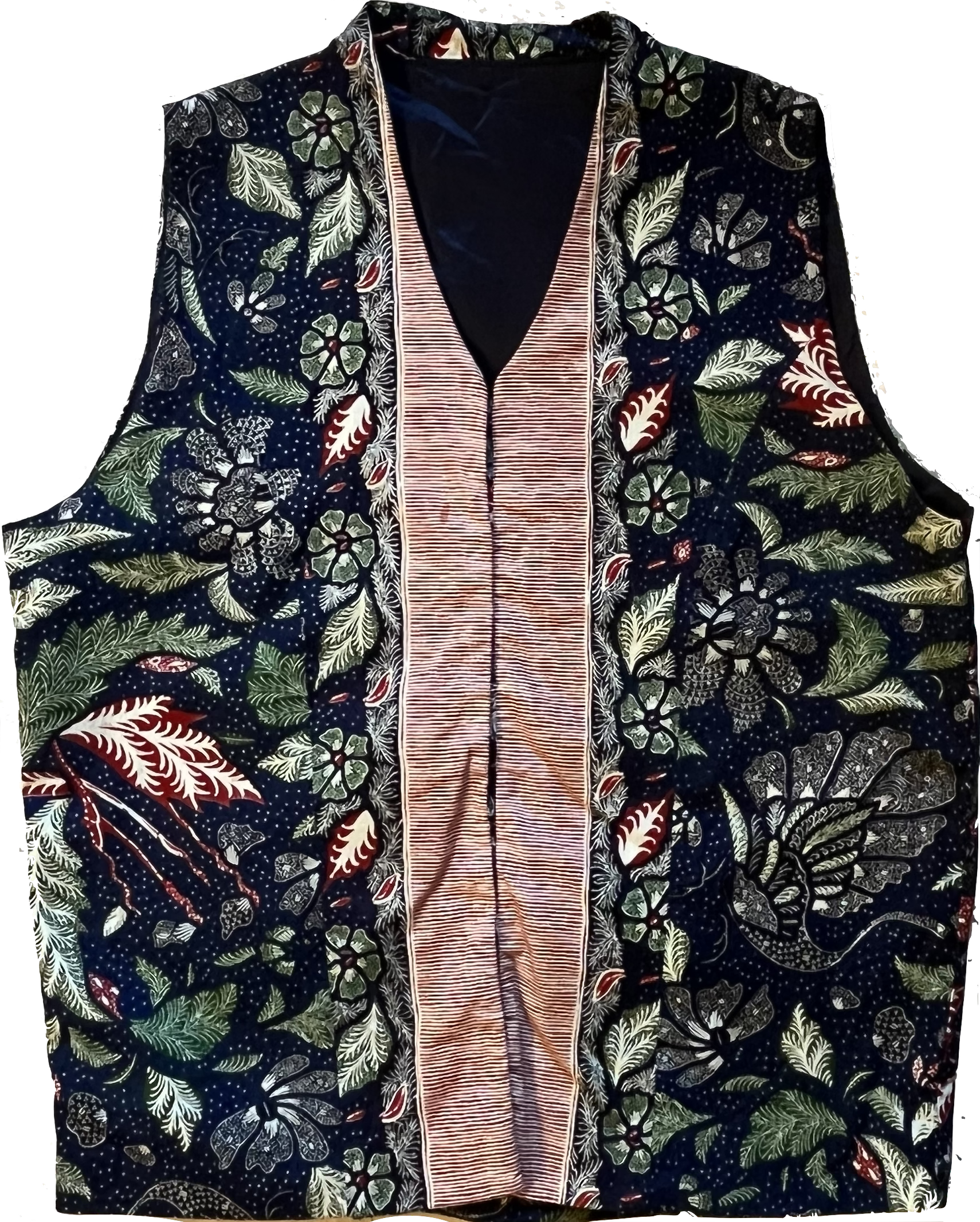 batik vest